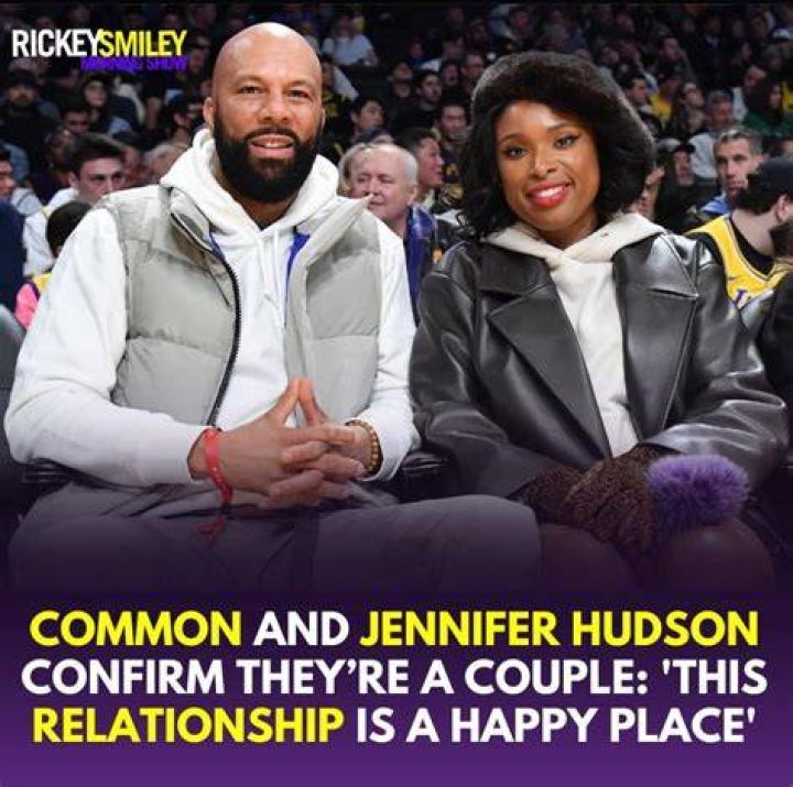 Common and Jennifer Hudson confirm romance 'Very happy' Los Angeles
