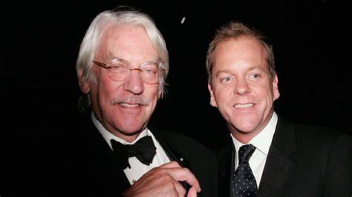 Donald and Kiefer Sutherland Appear Onscreen Together for the First
