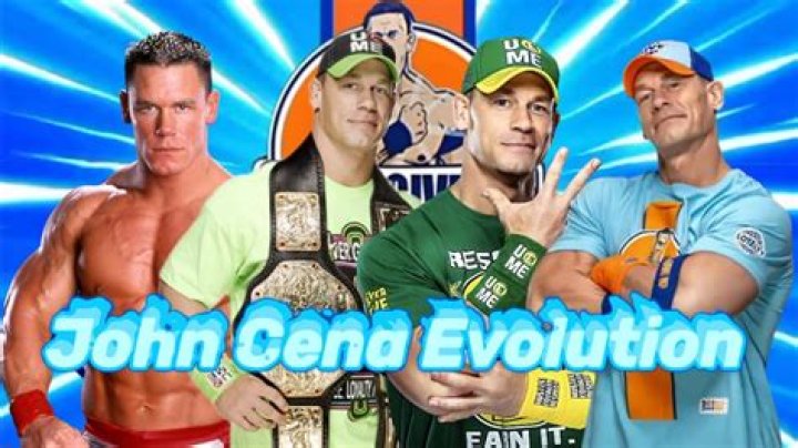 The Evolution of John Cena photos WWE